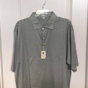 Peter Millar men’s golf shirt brand new size large